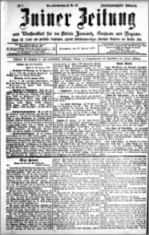 Zniner Zeitung 1909.01.23 R. 22 nr 7