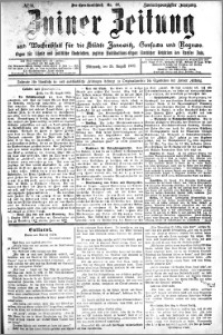 Zniner Zeitung 1909.08.25 R. 22 nr 68
