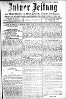 Zniner Zeitung 1909.11.20 R. 22 nr 93