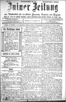 Zniner Zeitung 1909.12.22 R. 22 nr 102