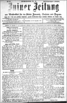 Zniner Zeitung 1909.12.25 R. 22 nr 103