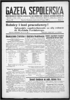 Gazeta Sępoleńska 1937, R. 11, nr 58