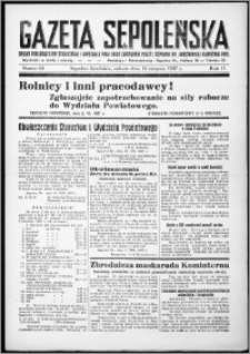 Gazeta Sępoleńska 1937, R. 11, nr 65