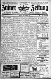 Zniner Zeitung 1910.09.07 R. 23 nr 72