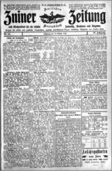 Zniner Zeitung 1910.10.19 R. 23 nr 84