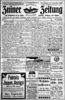 Zniner Zeitung 1910.10.26 R. 23 nr 86