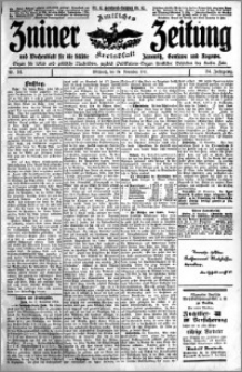 Zniner Zeitung 1911.11.22 R. 24 nr 93