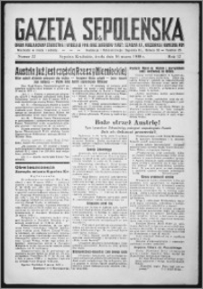 Gazeta Sępoleńska 1938, R. 12, nr 22