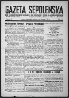 Gazeta Sępoleńska 1938, R. 12, nr 39