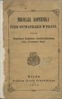 Mikołaja Kopernika życie obywatelskie w Polsce