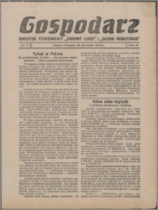 Gospodarz : dodatek tygodniowy "Obrony Ludu" i "Głosu Robotnika" 1932, R. 2 nr 2