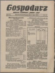 Gospodarz : dodatek tygodniowy "Obrony Ludu" i "Głosu Robotnika" 1933, R. 3 nr 28