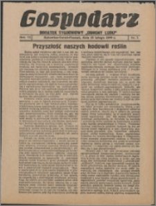 Gospodarz : dodatek tygodniowy "Obrony Ludu" i "Głosu Robotnika" 1936, R. 6 nr 7