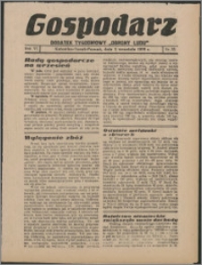 Gospodarz : dodatek tygodniowy "Obrony Ludu" i "Głosu Robotnika" 1936, R. 6 nr 33
