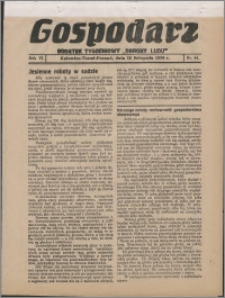 Gospodarz : dodatek tygodniowy "Obrony Ludu" i "Głosu Robotnika" 1936, R. 6 nr 44