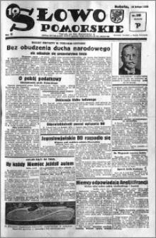 Słowo Pomorskie 1935.02.16 R.15 nr 39