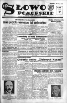 Słowo Pomorskie 1935.02.27 R.15 nr 48