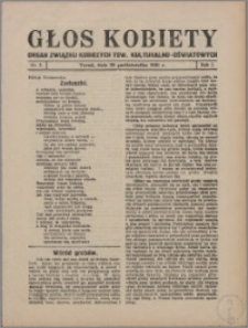 Głos Kobiety 1931, R. 1 nr 3