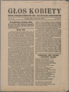 Głos Kobiety 1932, R. 2 nr 1