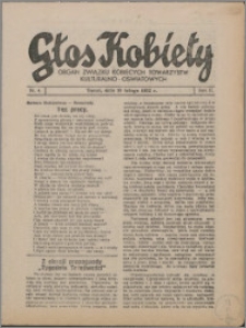 Głos Kobiety 1932, R. 2 nr 4