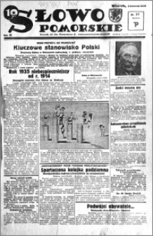 Słowo Pomorskie 1935.04.02 R.15 nr 77