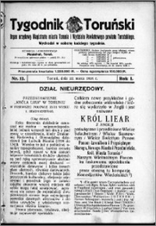 Tygodnik Toruński 1924, R. 1, nr 12