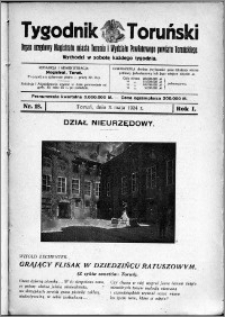 Tygodnik Toruński 1924, R. 1, nr 18