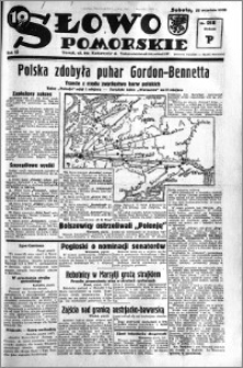 Słowo Pomorskie 1935.09.21 R.15 nr 218