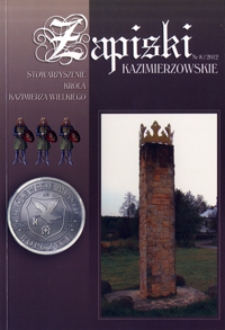 Zapiski Kazimierzowskie 2011 nr 7