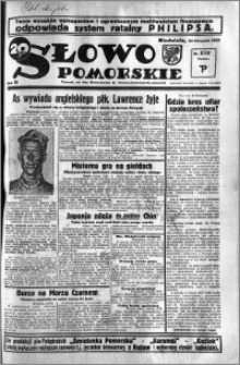 Słowo Pomorskie 1935.11.24 R.15 nr 272