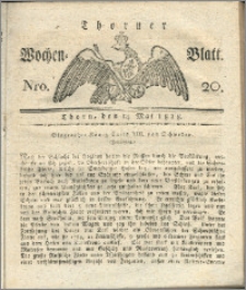 Thorner Wochen-Blatt 1818, Nro. 20