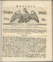 Thorner Wochen-Blatt 1818, Nro. 25