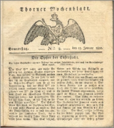 Thorner Wochenblatt 1820, Nro. 2