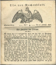 Thorner Wochenblatt 1820, Nro. 4