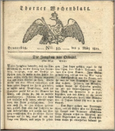 Thorner Wochenblatt 1820, Nro. 10