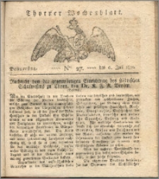 Thorner Wochenblatt 1820, Nro. 27