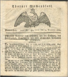 Thorner Wochenblatt 1820, Nro. 50