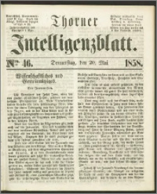 Thorner Intelligenzblatt 1858, Nro. 46