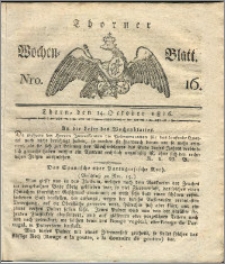 Thorner Wochen-Blatt 1816, Nro. 16