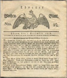 Thorner Wochen-Blatt 1816, Nro. 23