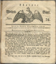 Thorner Wochen-Blatt 1816, Nro. 24