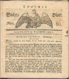 Thorner Wochen-Blatt 1817, Nro. 50