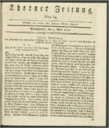 Thorner Zeitung 1801, Nro. 14 + Beilage