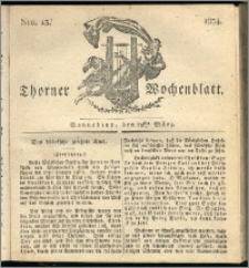 Thorner Wochenblatt 1834, Nro. 13 + Beilage