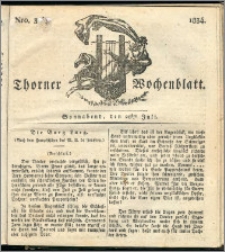 Thorner Wochenblatt 1834, Nro. 30