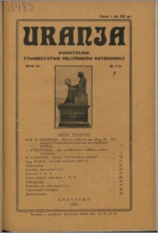 Uranja 1925, R. 4 nr 7/8