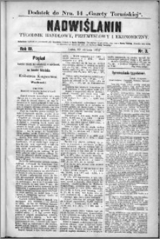 Nadwiślanin : tygodnik handlowy, przemysłowy i ekonomiczny 1875, R. 3 nr 3