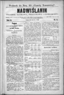 Nadwiślanin : tygodnik handlowy, przemysłowy i ekonomiczny 1875, R. 3 nr 4