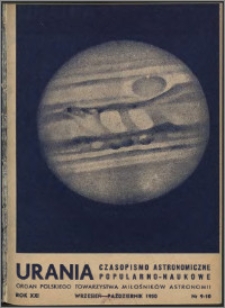 Urania 1950, R. 21 nr 9/10