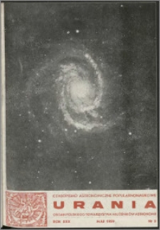 Urania 1959, R. 30 nr 5